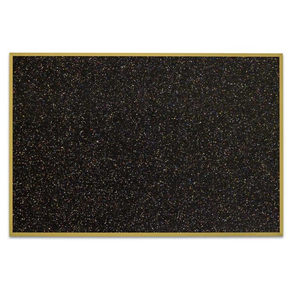 Sliding Door Indoor Enclosed Corkboard, 9